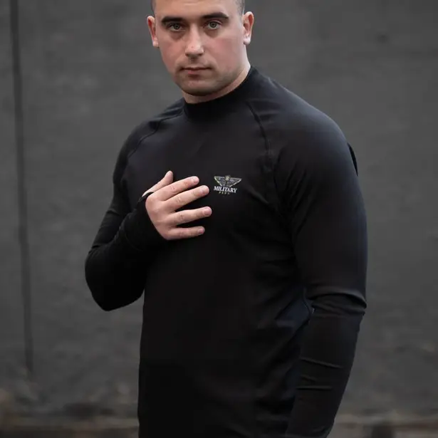 3 - Гольф из микродайвинга MILITARY. Черный