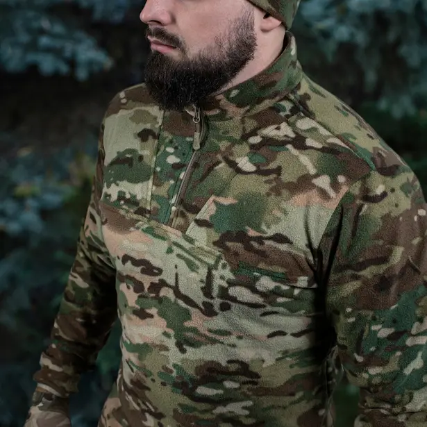 7 - Кофта флісова M-Tac Delta Fleece. Мультикам