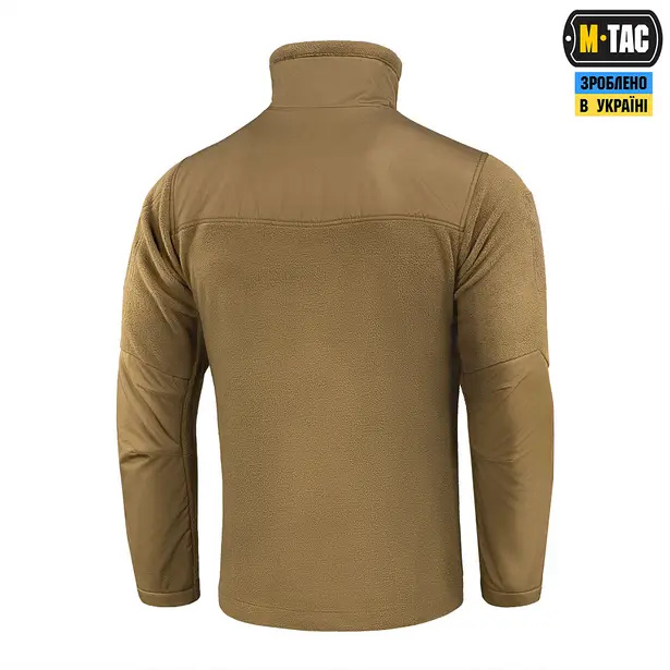 4 - Флисовая куртка-кофта M-Tac Alpha Microfleece Gen.II. Койот