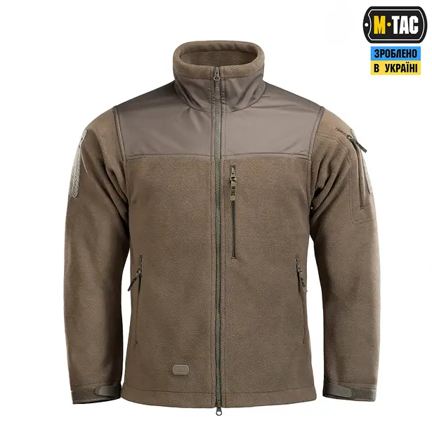 3 - Флісова куртка-кофта M-Tac Alpha Microfleece Gen.II. Олива