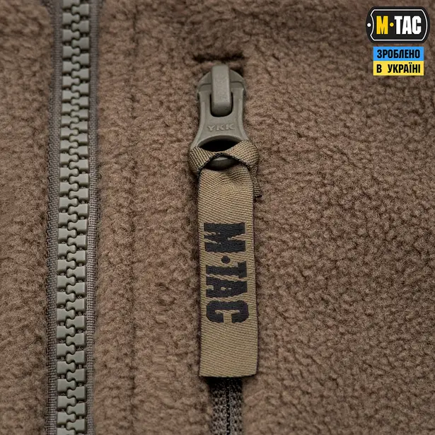8 - Флісова куртка-кофта M-Tac Alpha Microfleece Gen.II. Олива