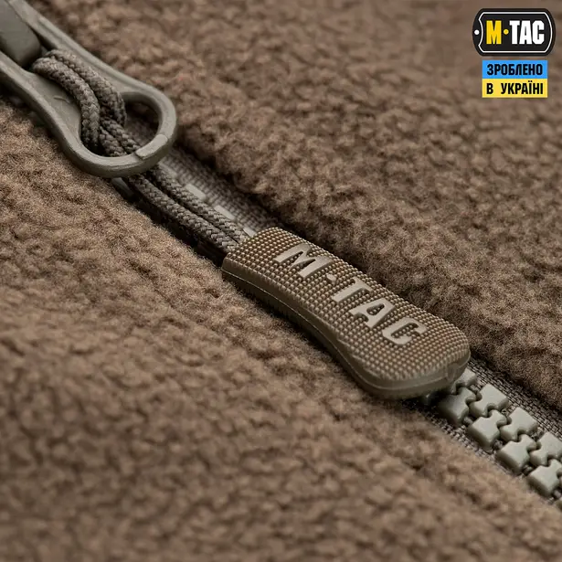 9 - Флісова куртка-кофта M-Tac Alpha Microfleece Gen.II. Олива