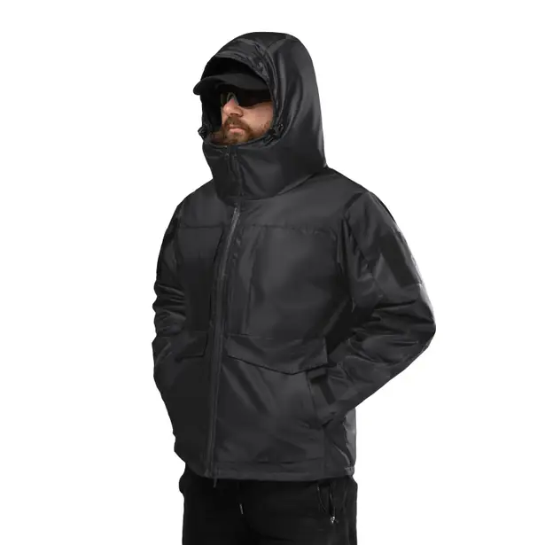 2 - Куртка утеплена Combatant SNOWHUNTER. Чорний