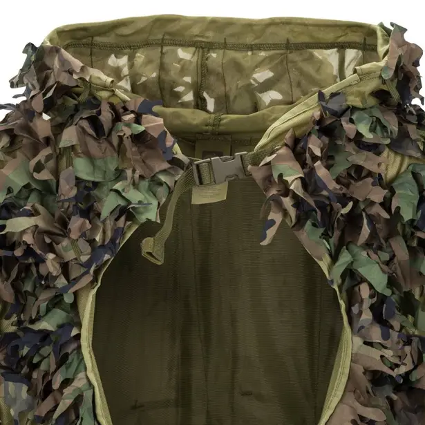 4 - Маскувальний костюм Helikon Leaf Ghillie Set US Woodlland
