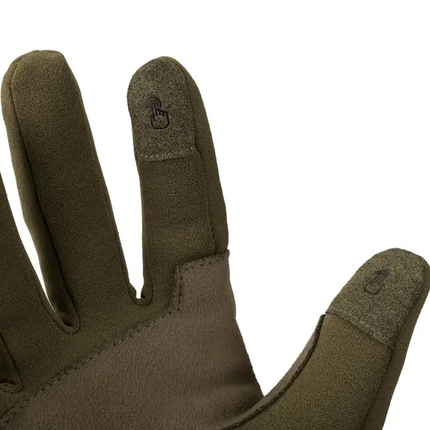 3 - Перчатки тактические Helikon Tracker Outback для сенсоров, Олива