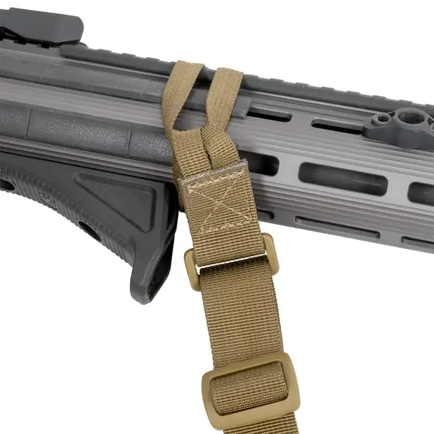 6 - Двухточечный ремень с быстрой регулировкой Helikon Carbine Sling, Койот