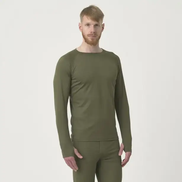 6 - Термобелье демисезон (кофта) Helikon Level-1. Олива
