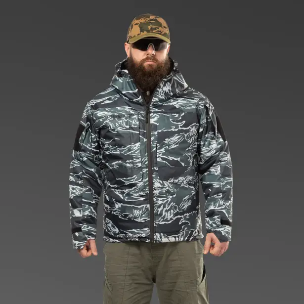 11 - Куртка утеплена Combatant SNOWHUNTER 2.0. Tiger Blue
