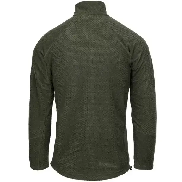 8 - Флисовая куртка-кофта Helikon AlphaTactical. Олива