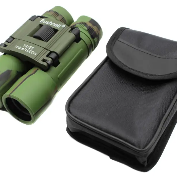 1 - Бінокль Bushnell 4789 10х25 з чохлом. Камуфляж