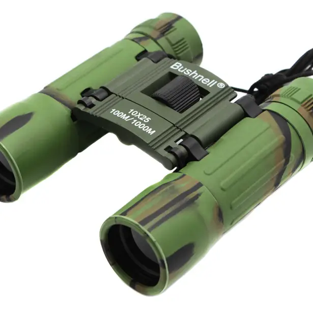 3 - Бінокль Bushnell 4789 10х25 з чохлом. Камуфляж