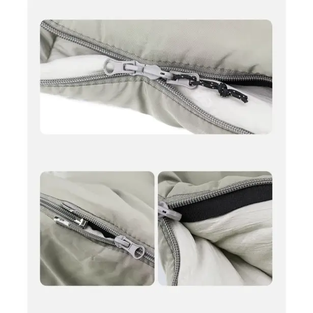 3 - Спальний мішок з мішком для зберігання Naturehike M400 CNK2350WS023 лівий. Сірий