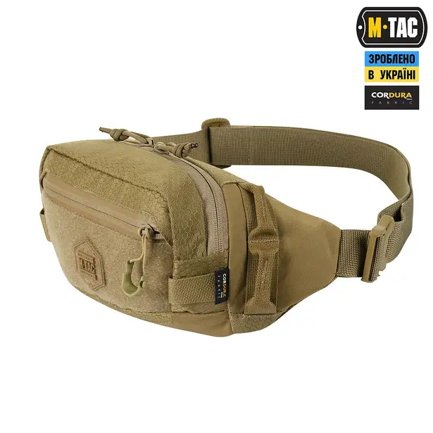1 - Поясная сумка M-TAC Waist Bag Elite Hex. Койот