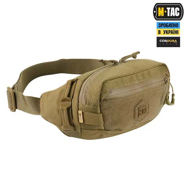 3 - Поясная сумка M-TAC Waist Bag Elite Hex. Койот