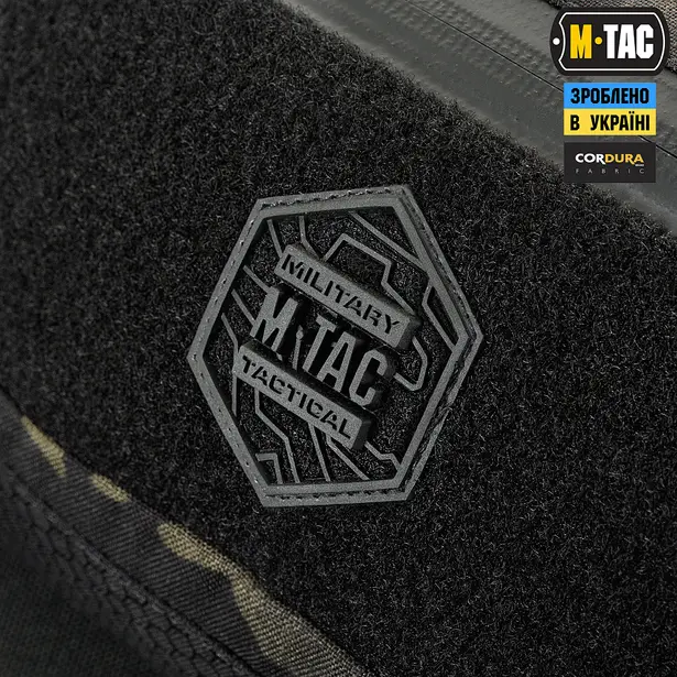 5 - Сумка на пояс M-TAC Waist Bag Elite Hex. Мультикам-чорний