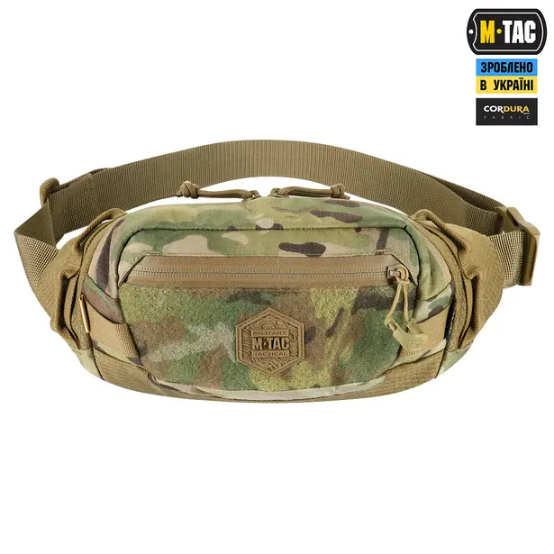 2 - Сумка на пояс M-TAC Waist Bag Elite Hex. Мультикам-койот