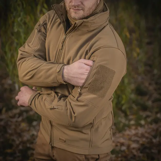 11 - Куртка M-Tac Soft Shell. Койот