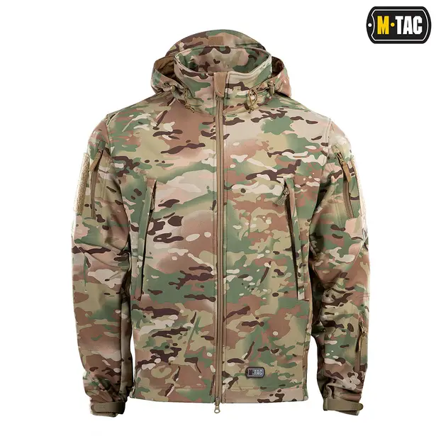 22 - Куртка M-Tac Soft Shell. Мультикам