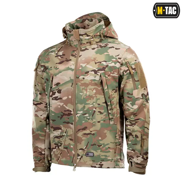 21 - Куртка M-Tac Soft Shell. Мультикам