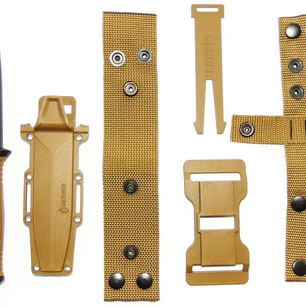 2 - Нож охотничий Gerber Bear Grylls 539-3. Хаки