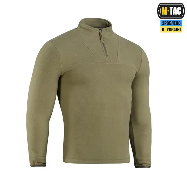 2 - Кофта флісова M-Tac Delta Fleece. Коричневий