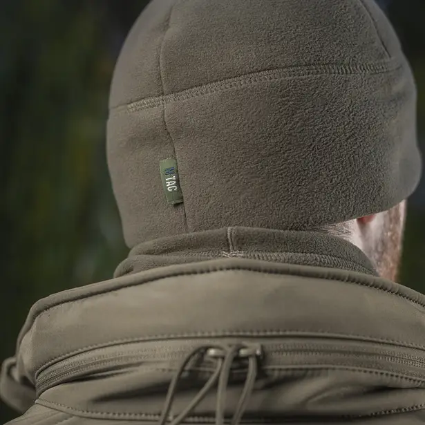 9 - Шапка флисовая M-Tac Watch Cap Polartec. Коричневый