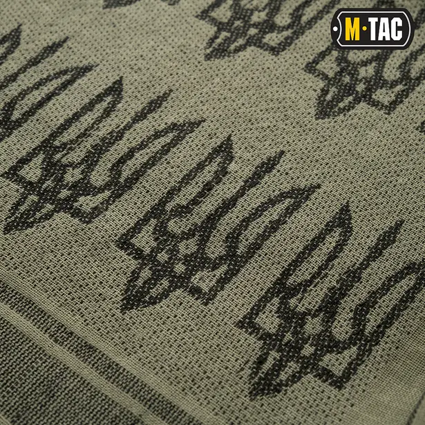 3 - Шарф шемаг, арафатка M-Tac з тризубом. Зелений