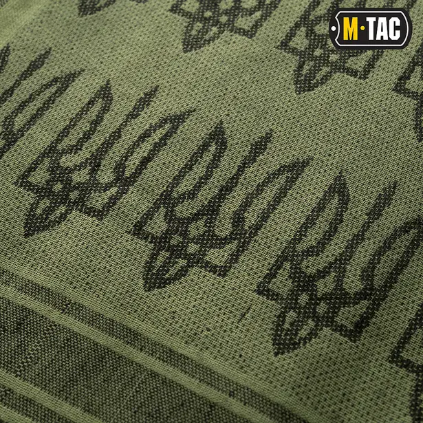 3 - Шарф шемаг, арафатка M-Tac с тризубом. Олива