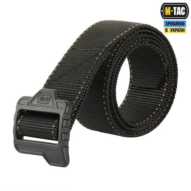 1 - Тактический ремень M-Tac Paratrooper Belt. Черный