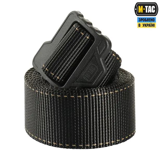 3 - Тактический ремень M-Tac Paratrooper Belt. Черный
