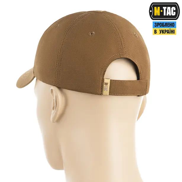 3 - Тактична кепка M-Tac Elite Flex ріп-стоп. Койот