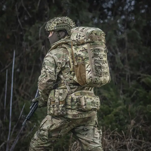 7 - Рюкзак тактический M-Tac Small Gen.II Elite 25л. Мультикам