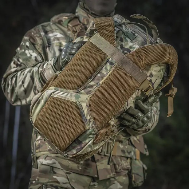 8 - Рюкзак тактический M-Tac Small Gen.II Elite 25л. Мультикам