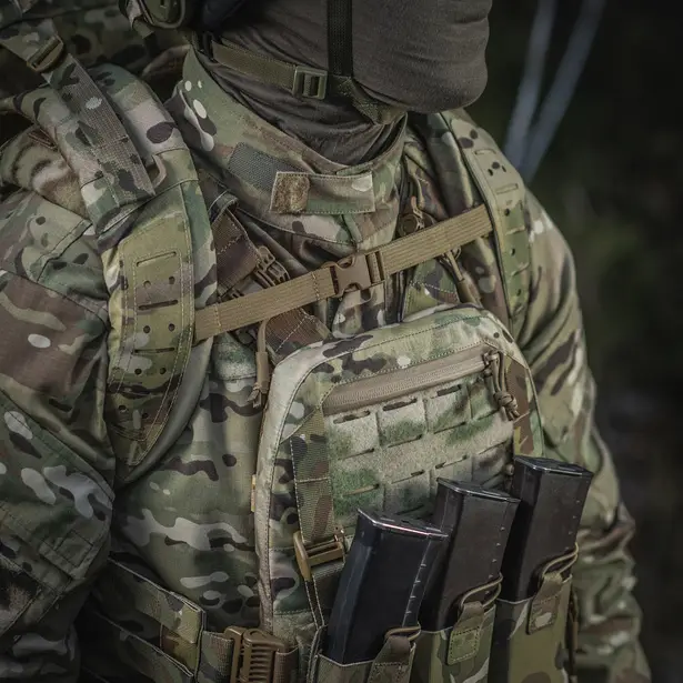 12 - Рюкзак тактический M-Tac Small Gen.II Elite 25л. Мультикам