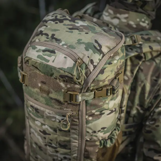 14 - Рюкзак тактический M-Tac Small Gen.II Elite 25л. Мультикам