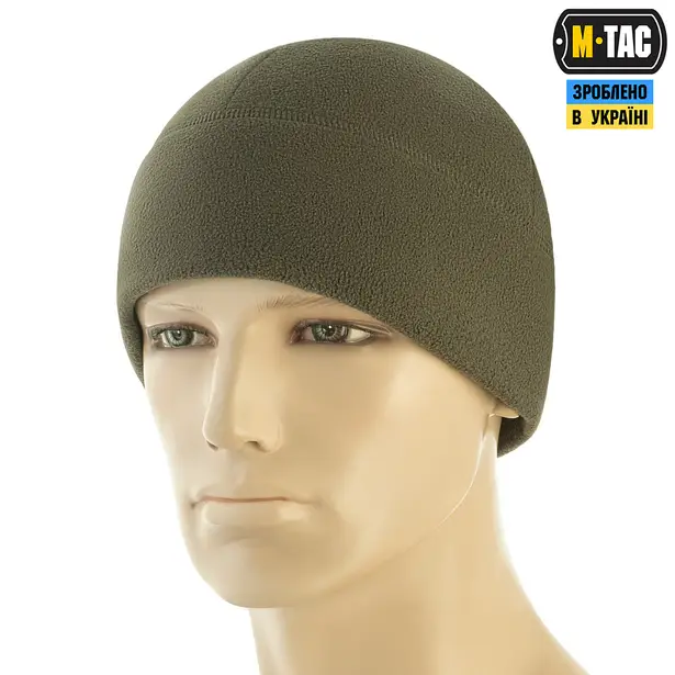 1 - Шапка флисовая M-Tac Watch Cap Elite из Slimtex. Хаки