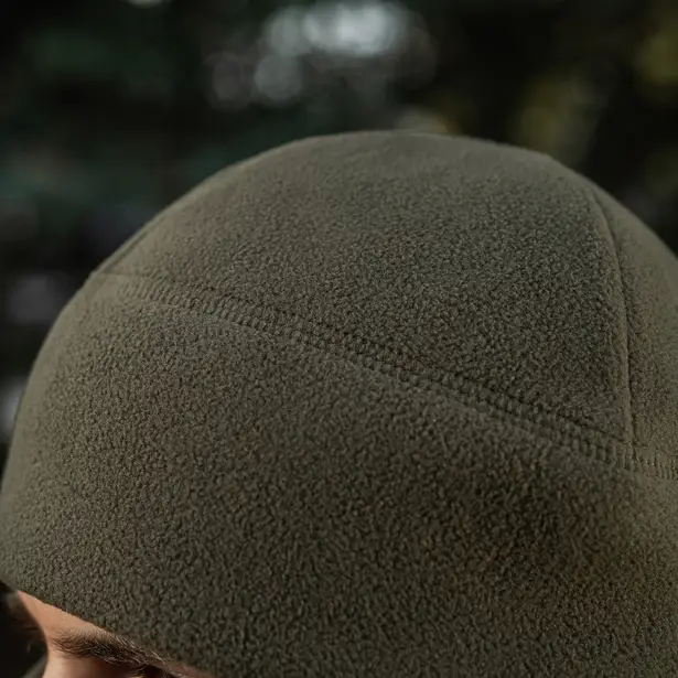 7 - Шапка флисовая M-Tac Watch Cap Elite из Slimtex. Хаки