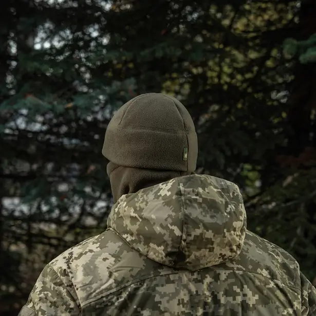 10 - Шапка флисовая M-Tac Watch Cap Elite из Slimtex. Хаки