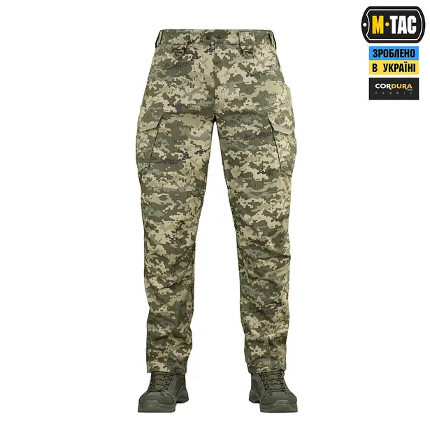 3 - Штаны M-Tac Aggressor Gen.II рип-стоп. Пиксель