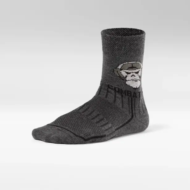 2 - Носки трекинговые Combatant Patrol Core Mid Summer. Серый
