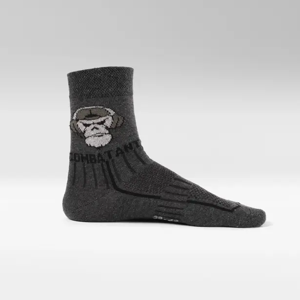 4 - Носки трекинговые Combatant Patrol Core Mid Summer. Серый
