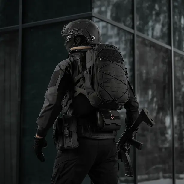 13 - Тактичний рюкзак M-Tac Sturm Elite 15л. Чорний