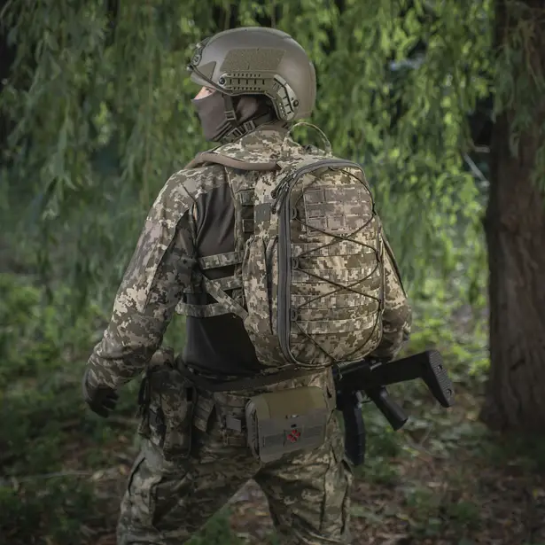 3 - Тактический рюкзак M-Tac Sturm Elite 15л. Пиксель