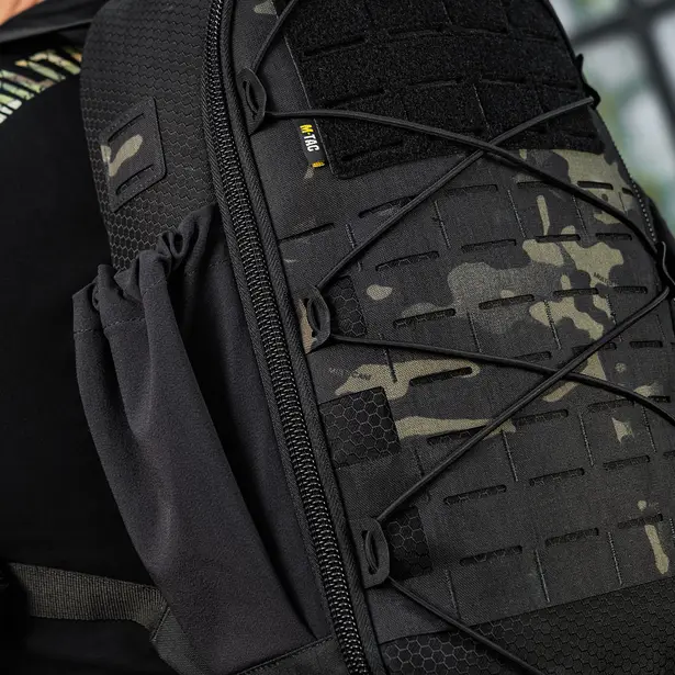 13 - Тактичний рюкзак M-Tac Sturm Elite 15л. Чорний мультикам