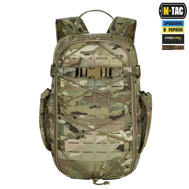 24 - Тактичний рюкзак M-Tac Sturm Elite з ергономічними лямками. Мультикам