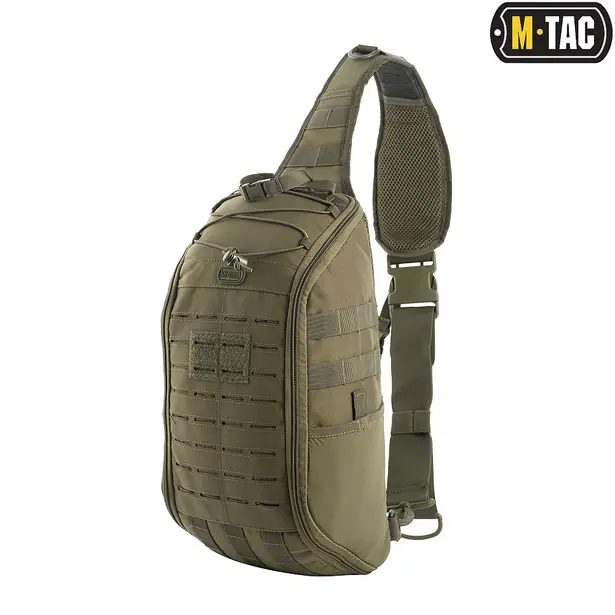 1 - Рюкзак M-Tac Armadillo c одной лямкой. Олива