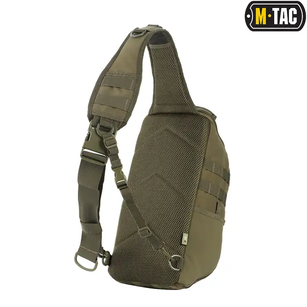 21 - Рюкзак M-Tac Armadillo c одной лямкой. Олива
