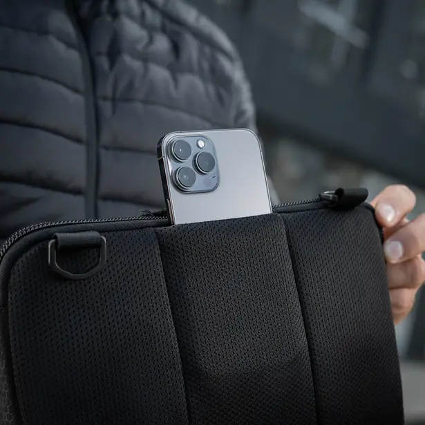 7 - Тактична сумка M-Tac Admin Bag Medium Elite Hex з липучкою. Чорний