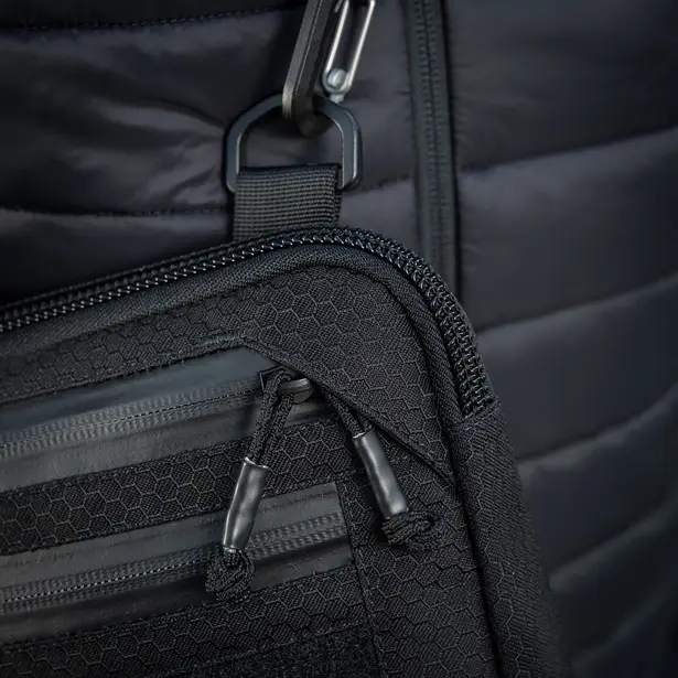 5 - Тактична сумка M-Tac Admin Bag Medium Elite Hex з липучкою. Чорний