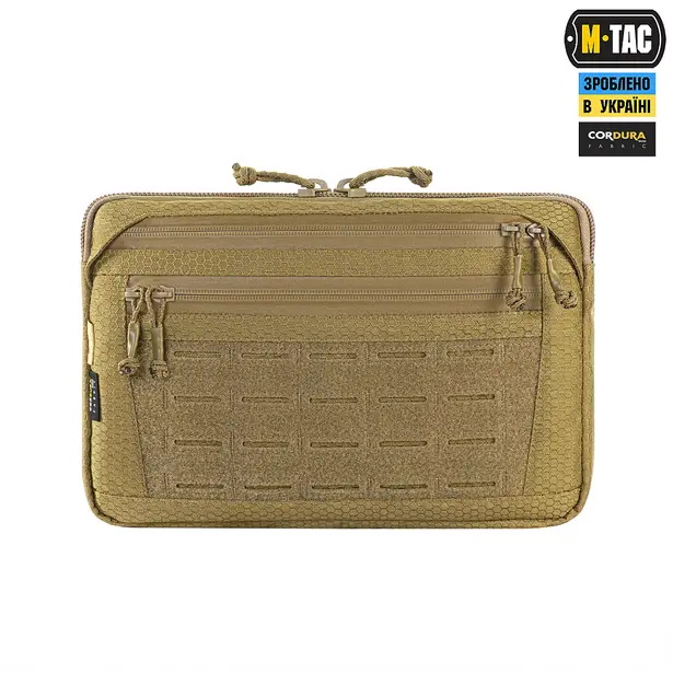 21 - Тактична сумка M-Tac Admin Bag Medium Elite Hex з липучкою. Койот